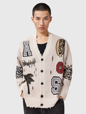 AllSaints - Cárdigan 'FOXX' en blanco