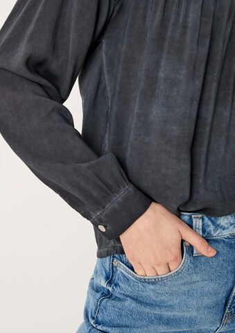 QS Bluse in Schwarz