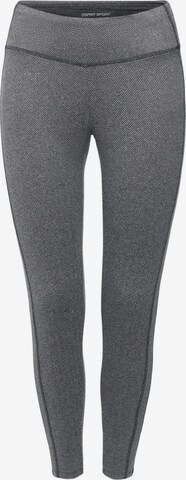 ESPRIT Slim fit Workout Pants in Grey: front