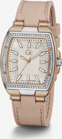 Gc Analoog horloge 'Couture Tonneau' in Beige