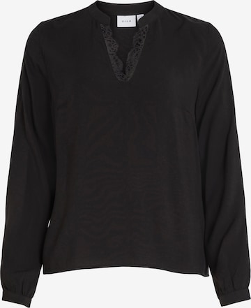 VILA - Blusa 'Chanet' em preto: frente