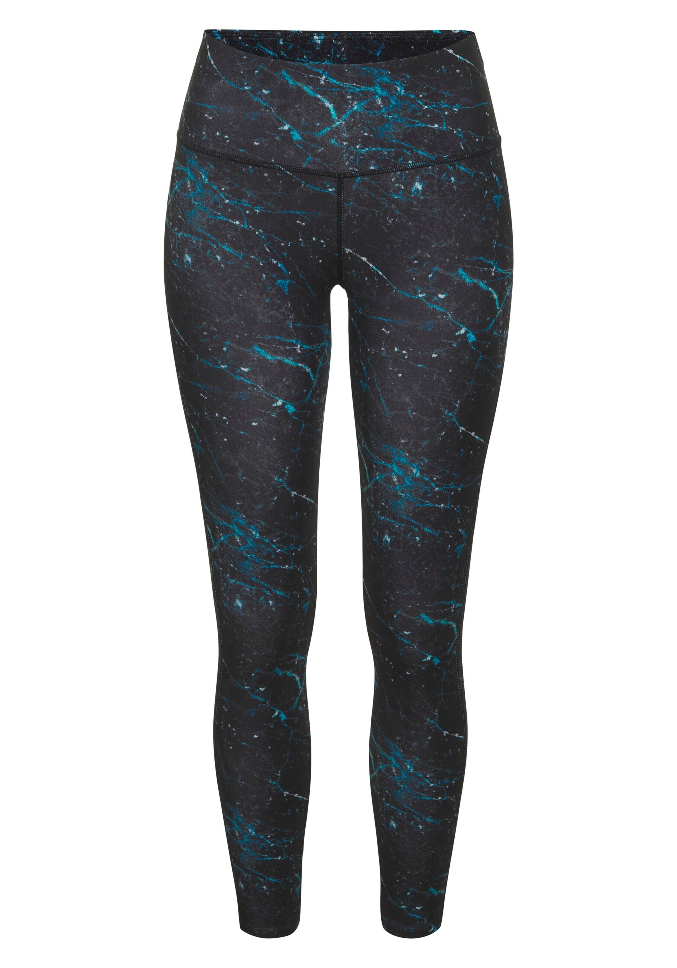 LASCANA ACTIVE Skinny Leggings in Black: front
