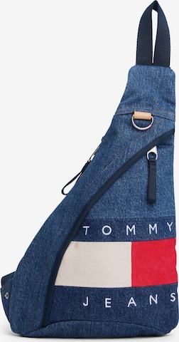 Tommy Jeans Õlakott, värv sinine: eest vaates