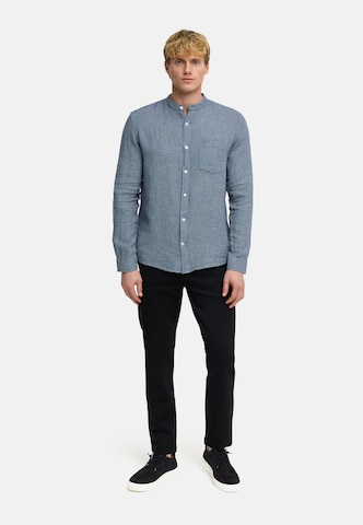 Kronstadt Regular fit Zakelijk overhemd 'KSGallagher' in Blauw