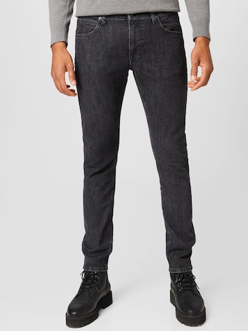 Lee Slimfit Jeans 'Luke' in Grijs: voorkant