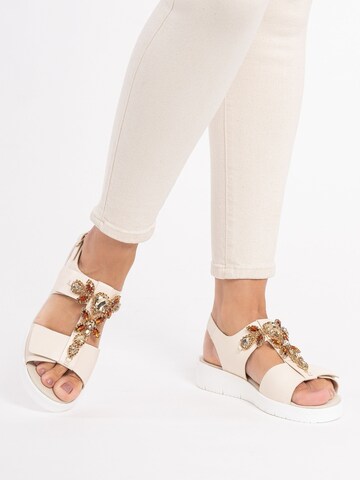 VITAFORM Sandals in Beige