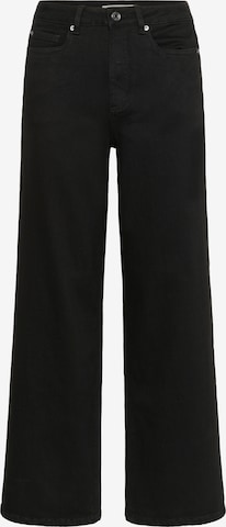 Wide leg Jeans 'KAmeadow' di Kaffe in nero: frontale