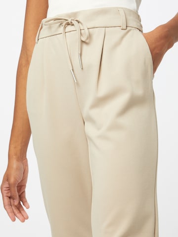 ONLY - Slimfit Pantalón plisado 'Poptrash' en beige