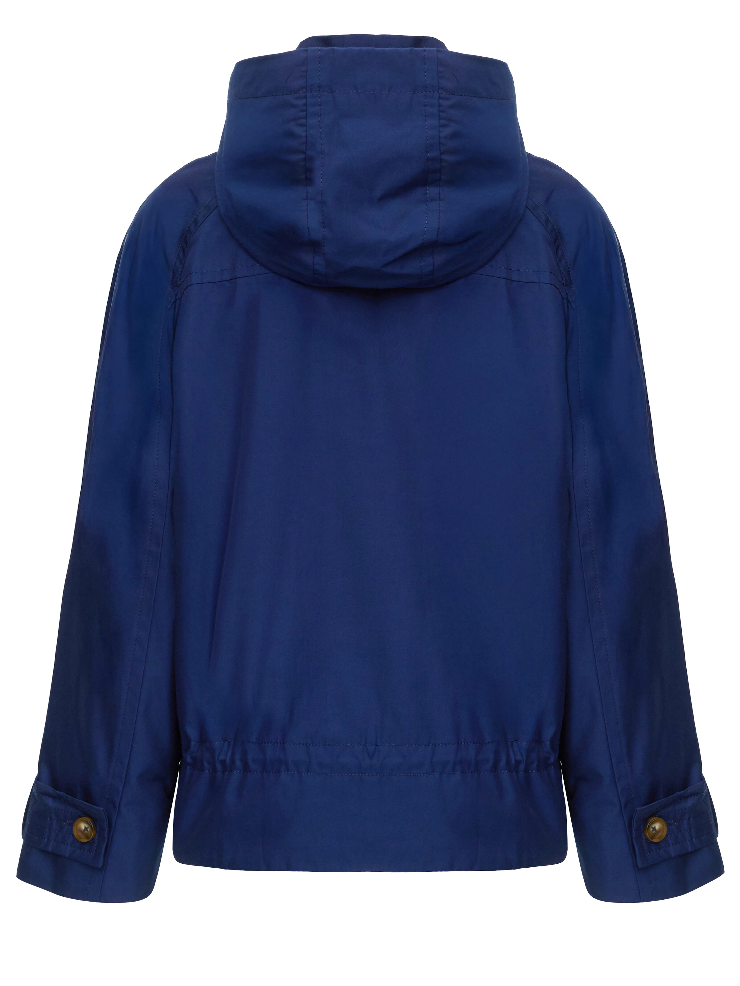 MANISA Between-season jacket 'Parka Cottonmix' in Blue