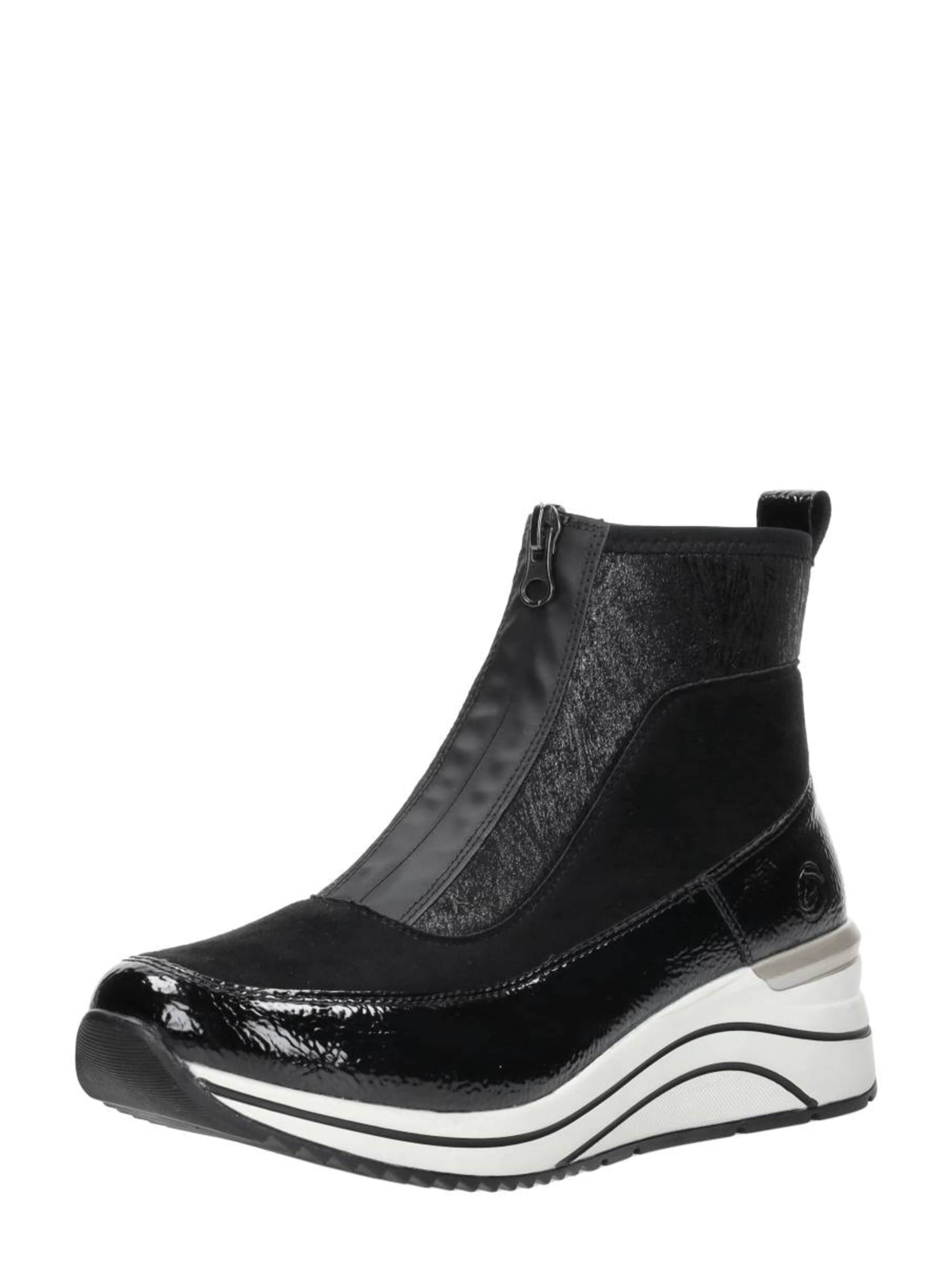 Boots 'Enkellaarsjes Plat' REMONTE en noir