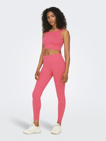 ONLY PLAY Skinny Workout Pants in Pink