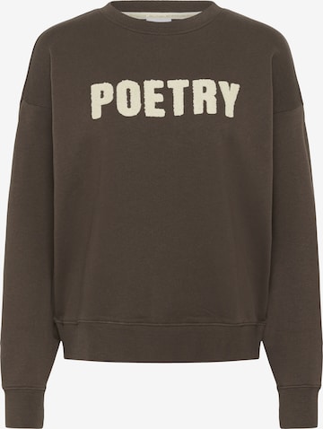 SAINT TROPEZ Sweatshirt 'Suzie' i brun: forside