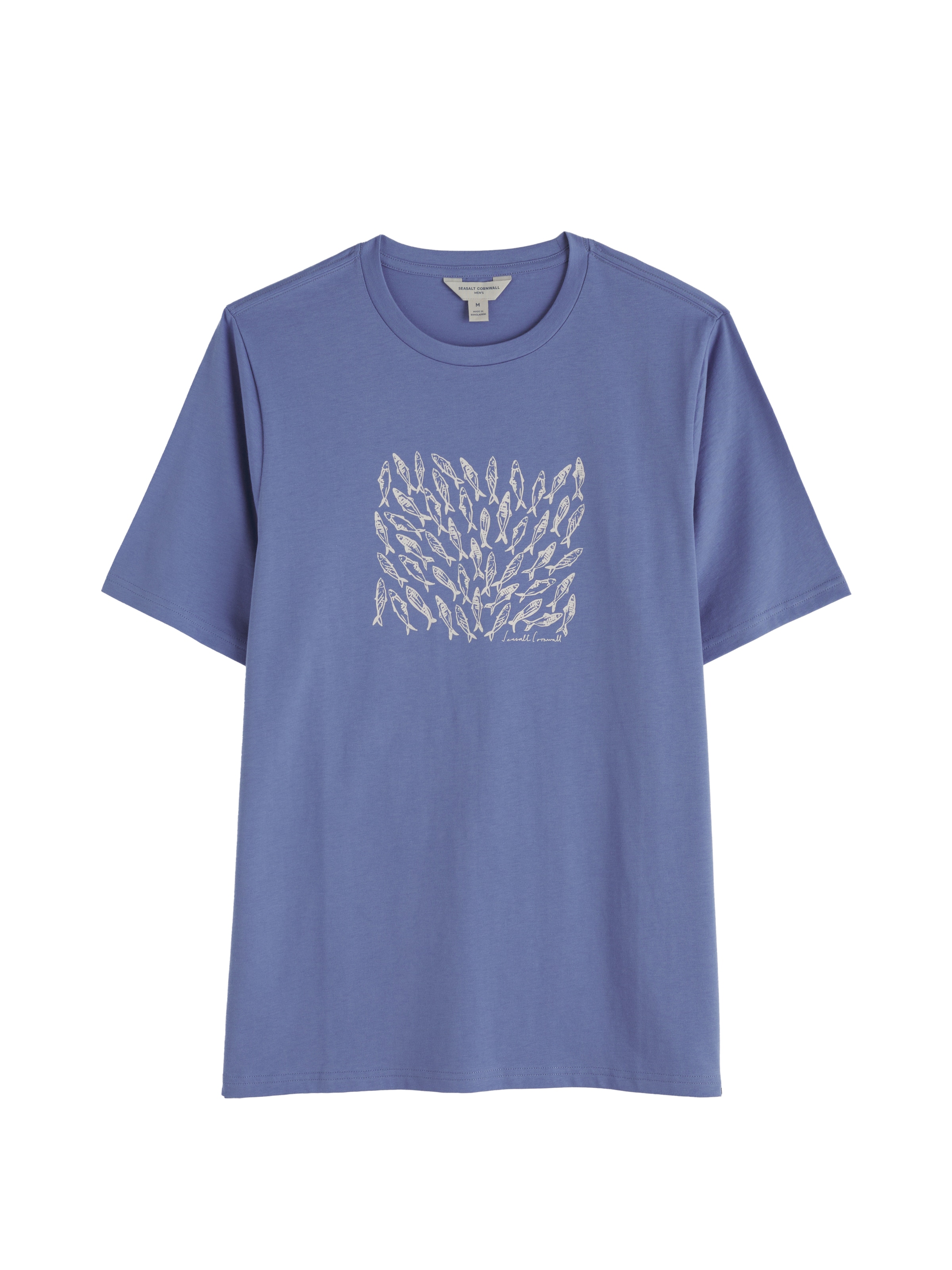 Seasalt Cornwall T-Shirt 'Midwatch' in Blau: Vorderseite