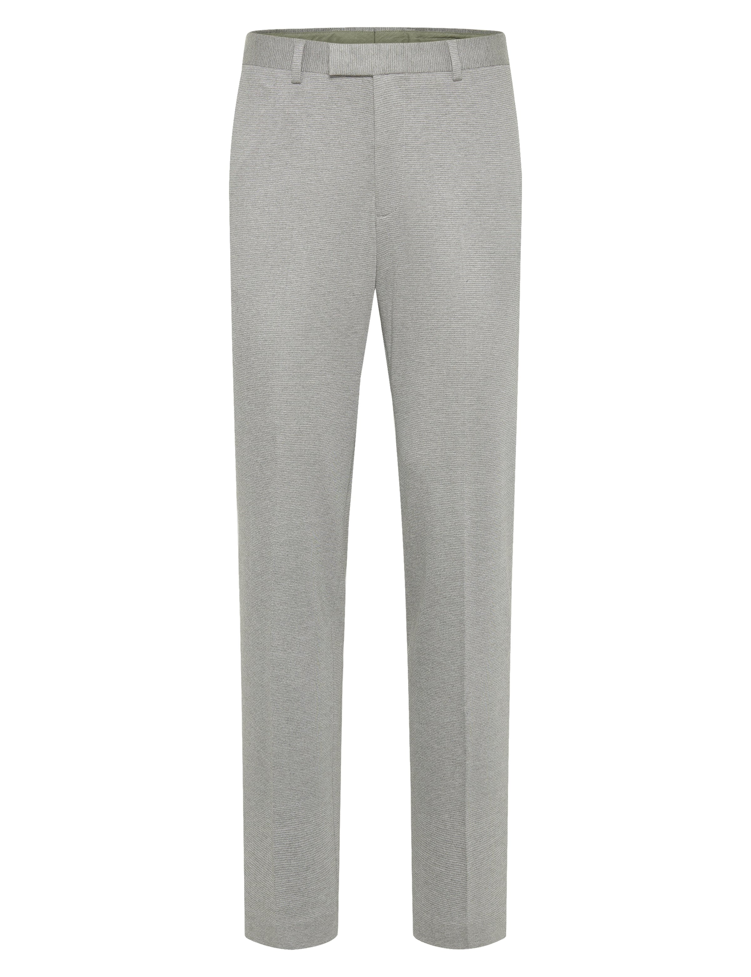 BENVENUTO Slimfit Hose 'Messina J' in Grau: Vorderseite