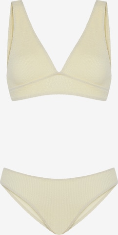 SORBET ISLAND Bikini 'Aqua' in White: front