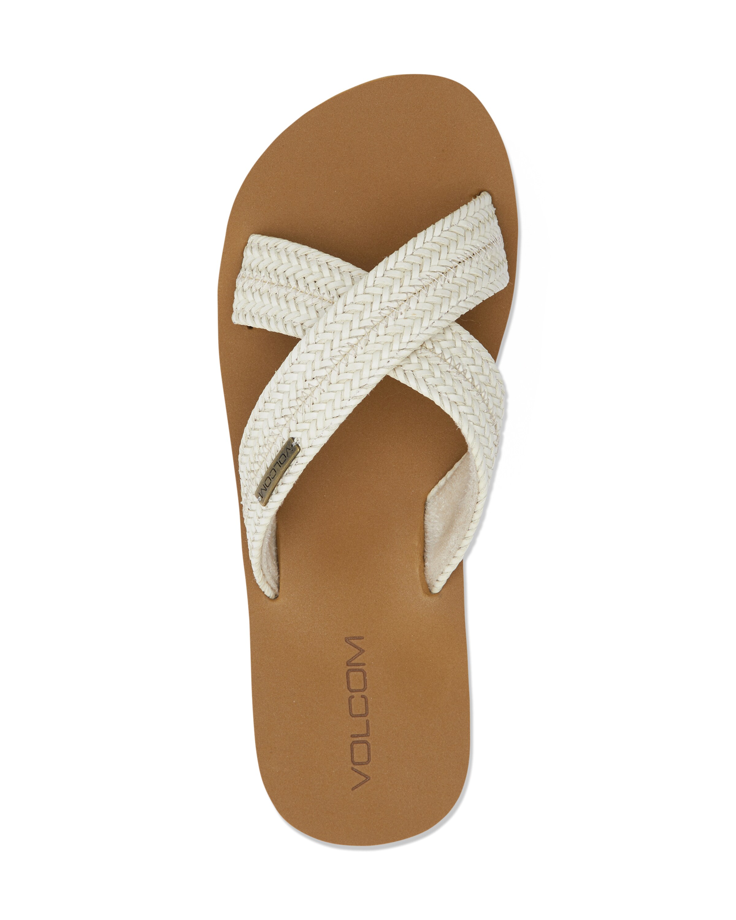 Volcom Pantolette in Beige