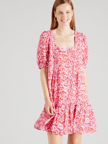 Whistles Shirt Dress in Pink: front