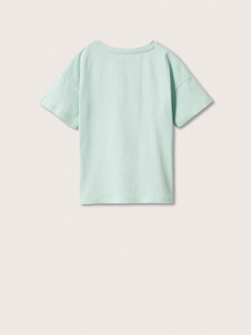 MANGO KIDS Shirt in Green