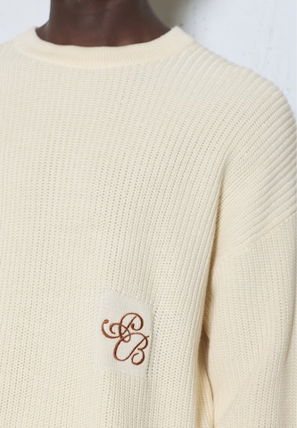 Pull-over Pull&Bear en blanc