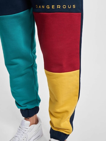 Effilé Pantalon '4C' Dangerous DNGRS en mélange de couleurs
