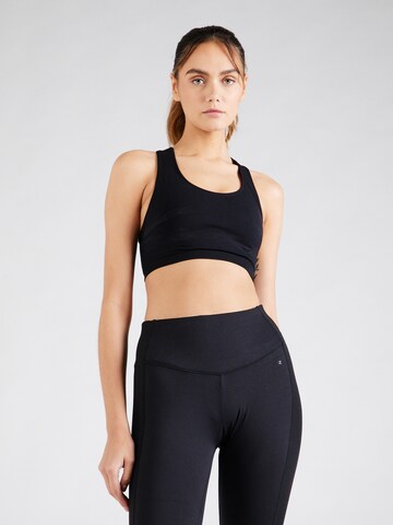 Bustieră Sutien sport de la Champion Authentic Athletic Apparel pe negru: față