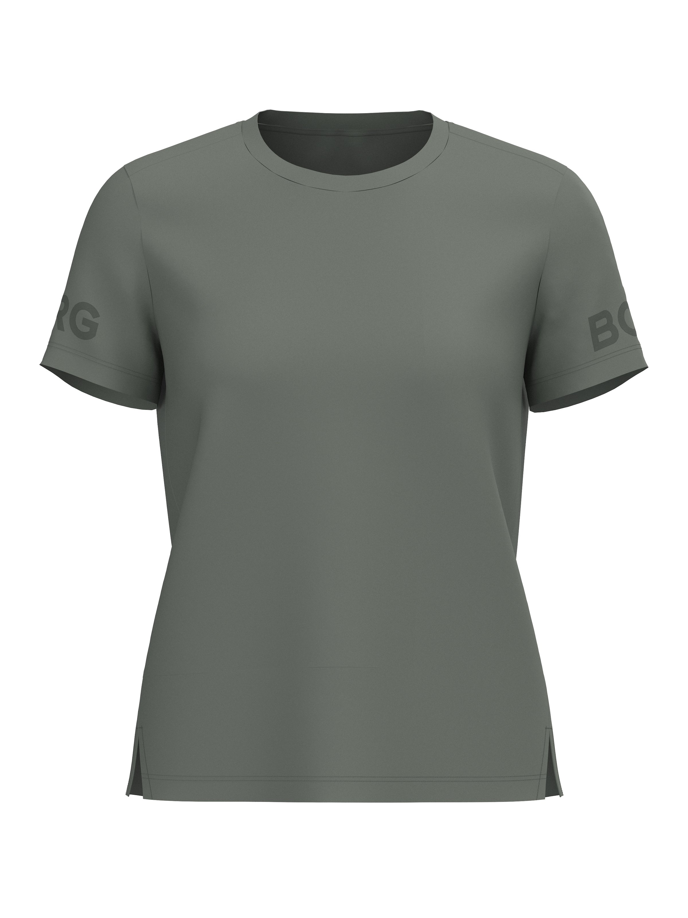 BJÖRN BORG Funkčné tričko - Zelená: predná strana