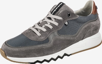 Floris van Bommel Sneaker 'Nineti' in grau / weiß, Produktansicht