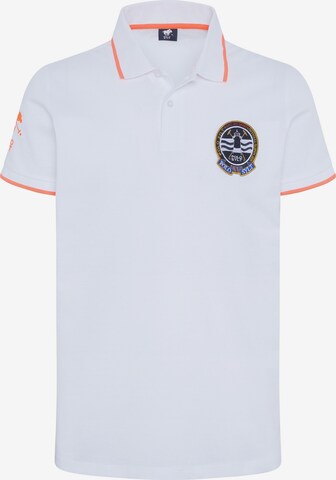 Polo Sylt Shirt in White: front