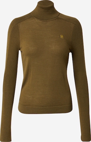 G-Star RAW Pullover 'Core' in Grün: predná strana