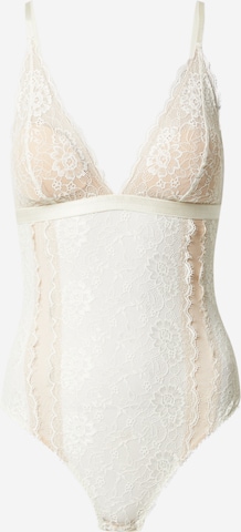 Underprotection Bodysuit 'Amy' in White: front