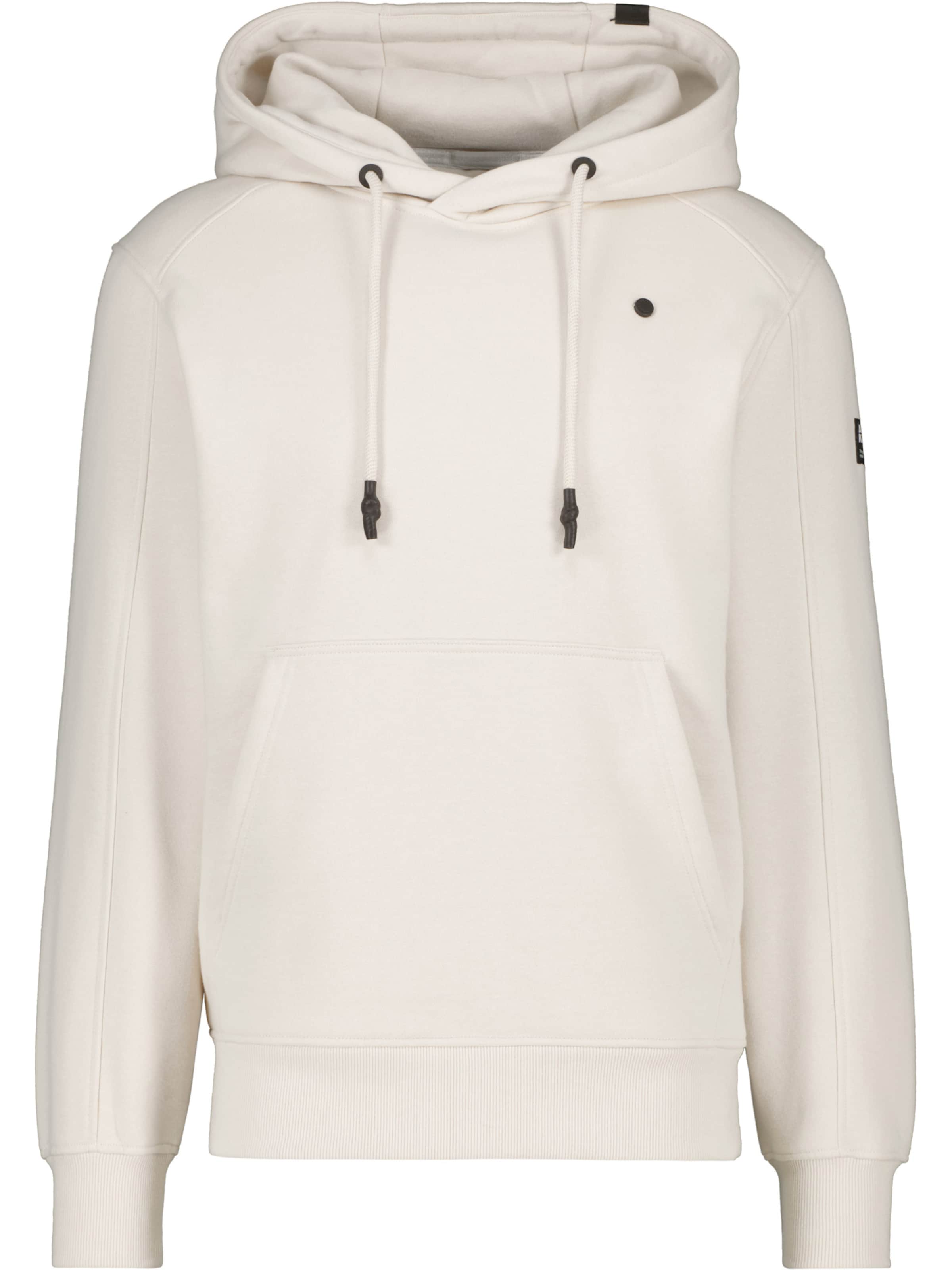 alife & kickin - Sudadera 'Tillmann' en blanco: frente