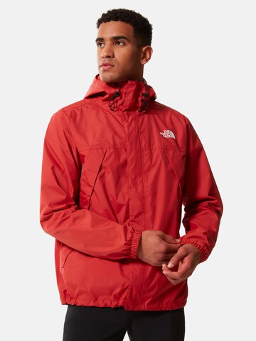 THE NORTH FACE Outdoorová bunda 'Antora' - Červená: predná strana