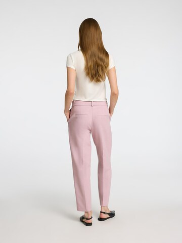 SELECTED FEMME Regular Pantalon in Roze