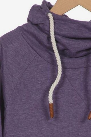 naketano Sweatshirt & Zip-Up Hoodie in S in Purple