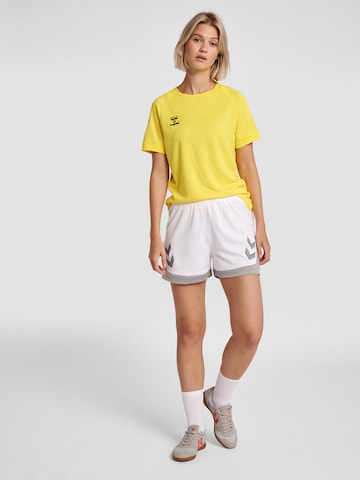 T-shirt fonctionnel Hummel en jaune