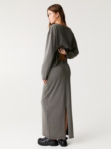 Pull&Bear Skirt in Grey