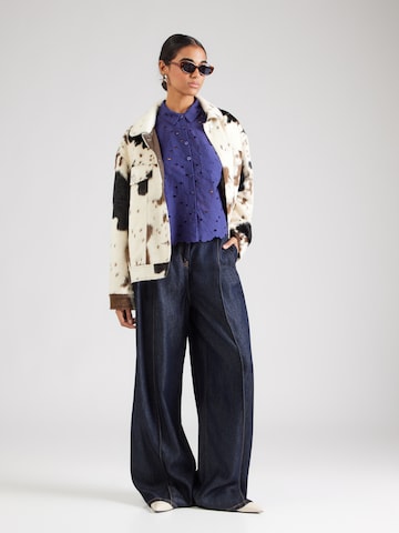 Chemisier 'Evelina' King Louie en bleu