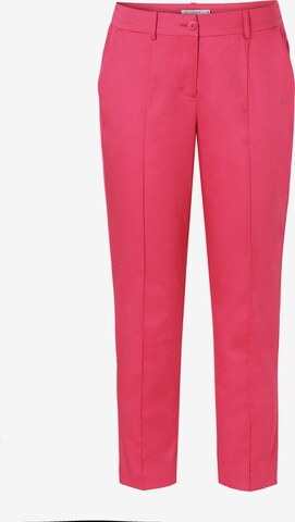 TATUUM Regular Панталон с ръб 'Lowe' в розово: отпред