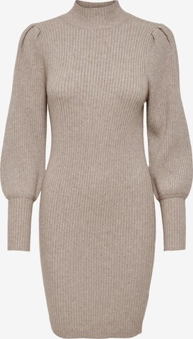 ONLY Knitted dress 'Onlkatia' in Brown: front