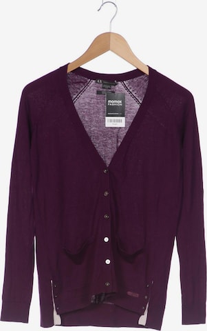 ARMANI EXCHANGE Sweater & Cardigan in XS in Purple: front