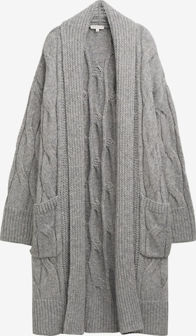 TOM TAILOR Strickjacke in Grau: Vorderseite