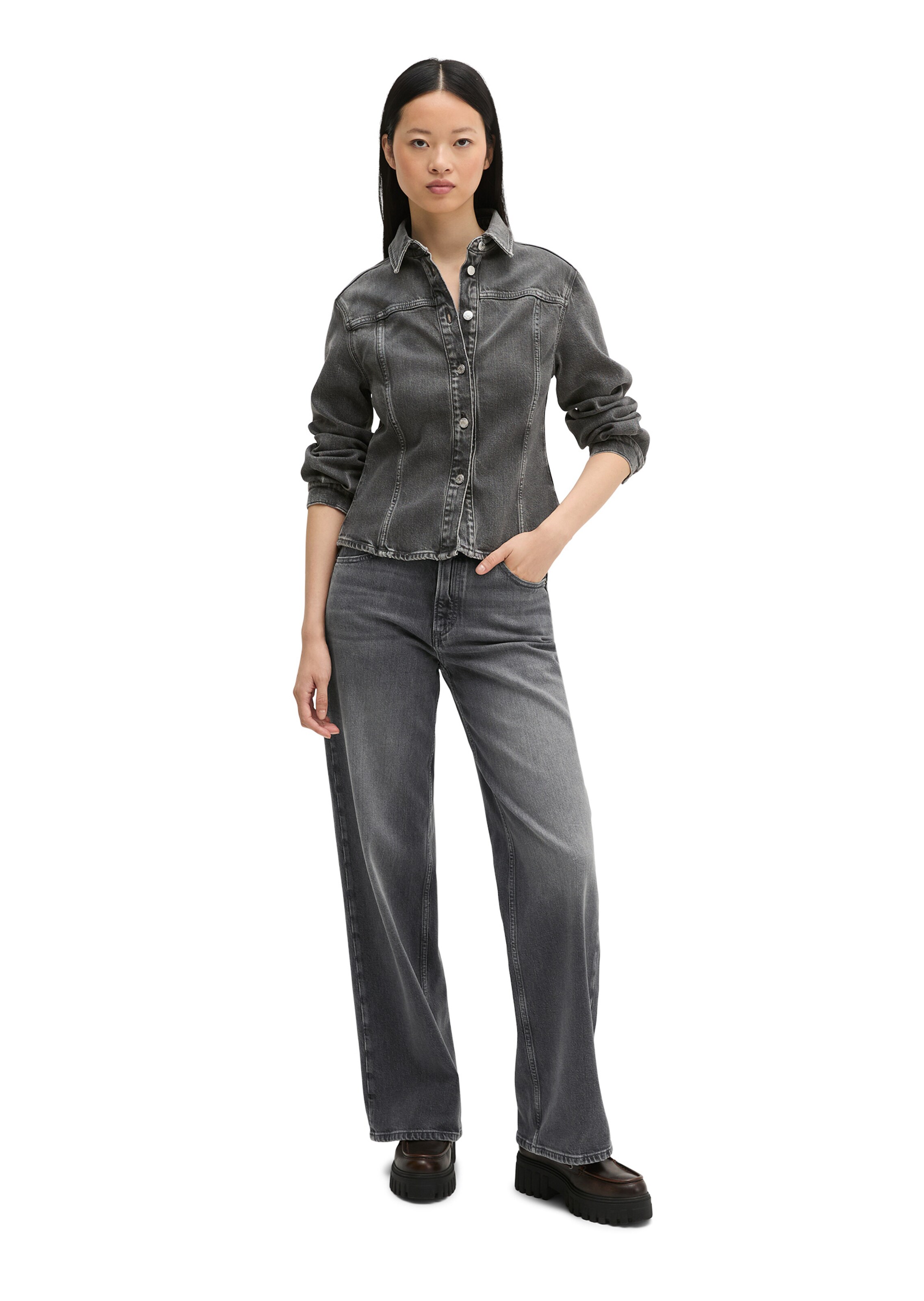 Marc O'Polo Blouse in Grey