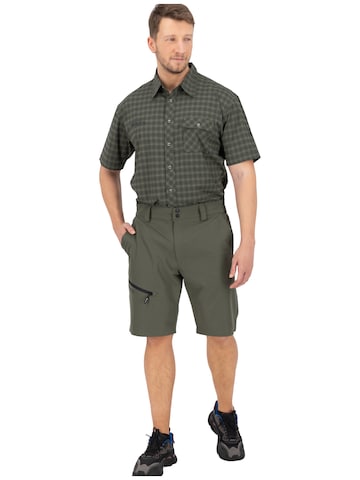 deproc Slimfit Udendørsbukser 'Trekkingshorts Kentville MEN Bermuda Outdoorhose Funktionshose Shorts' i grøn