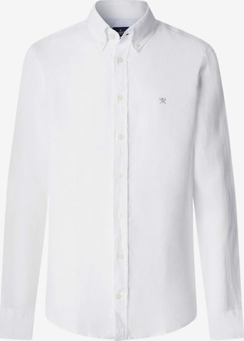 Chemise 'ESS' Hackett London en blanc : devant