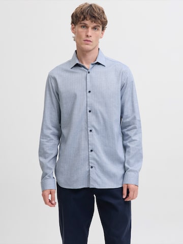 Regular fit Camicia 'JPRBLAPARKER' di JACK & JONES in blu: frontale