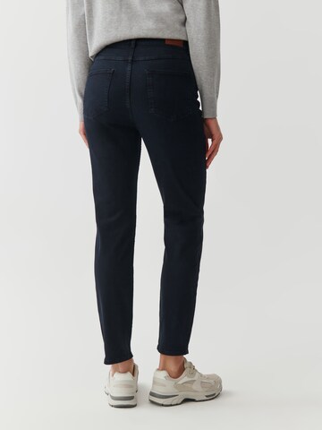 Coupe slim Pantalon 'ROMIKI' TATUUM en bleu