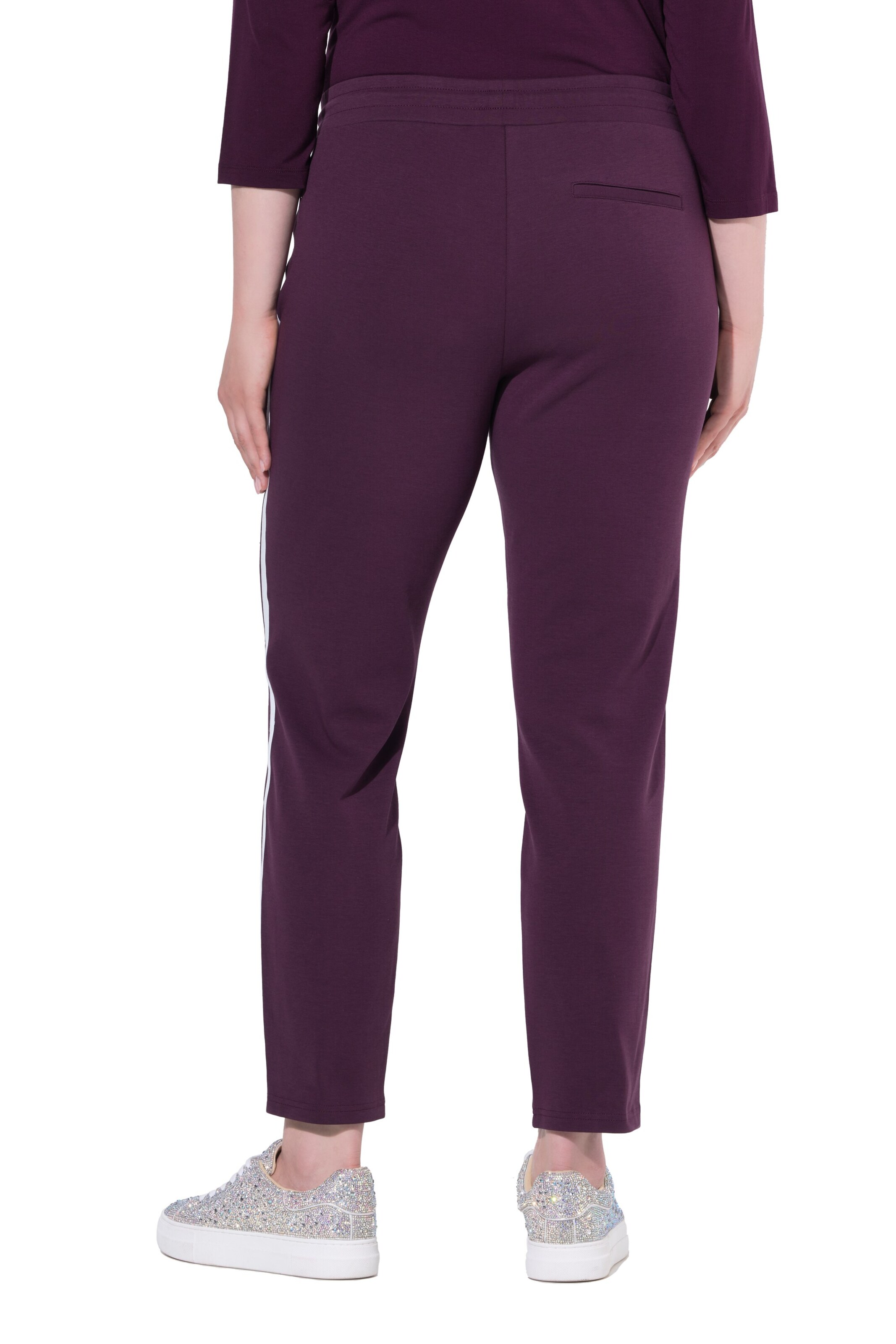 Ulla Popken Regular Broek in Lila