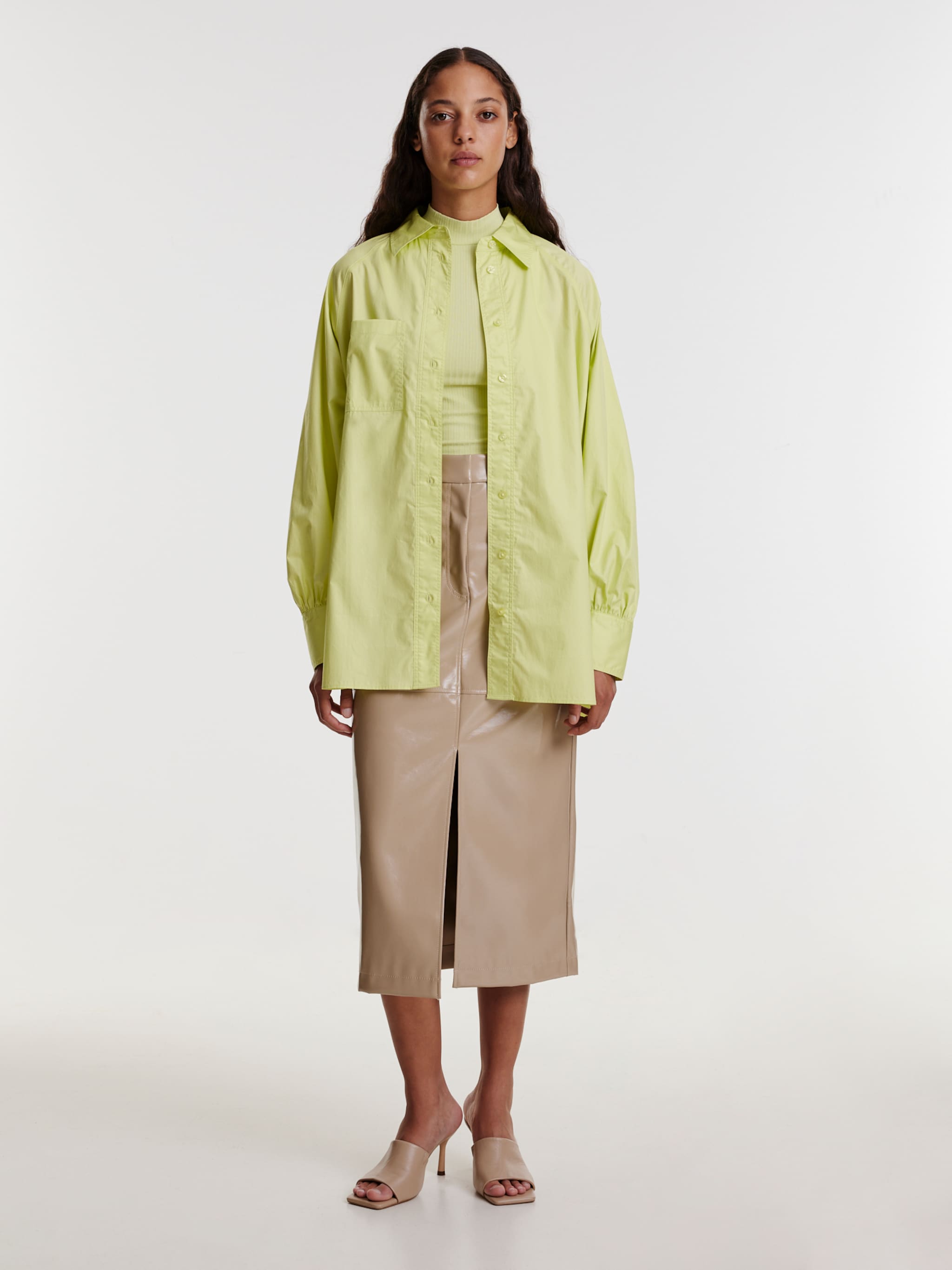 EDITED Produkte Bluse 'GIANNI' (GOTS) grün