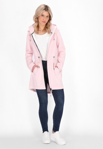 Veste en polaire Schmuddelwedda en rose