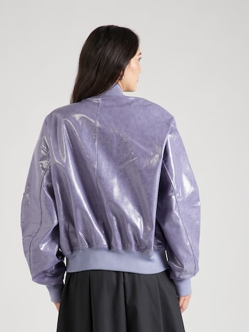 MEOTINE Prehodna jakna 'BIANCA' | vijolična barva